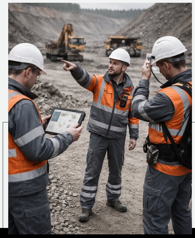 Система контроля персонала для горнодобывающей отрасли в Кулебаках