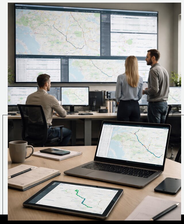 Трекинг грузов и Fleet Management, мониторинг автопарка в Кулебаках