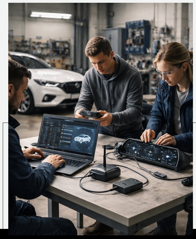 Разработка Connected Car и ПО для автопрома в Кулебаках