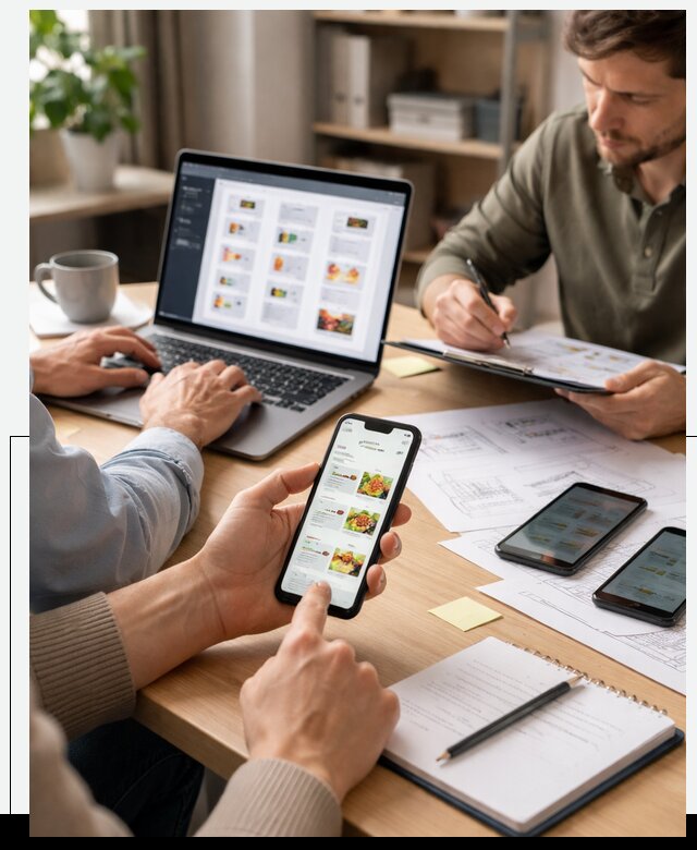 Разработка мобильного приложения торговой сети в Кулебаках