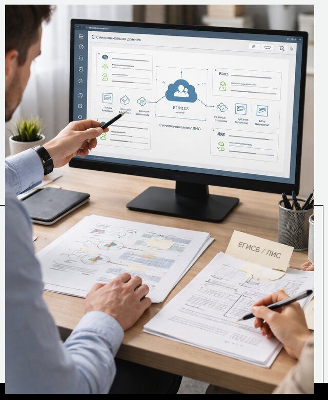 Интеграция с ЕГИСЗ и ЛИС в Кулебаках от 154590 р., АвикейКлб