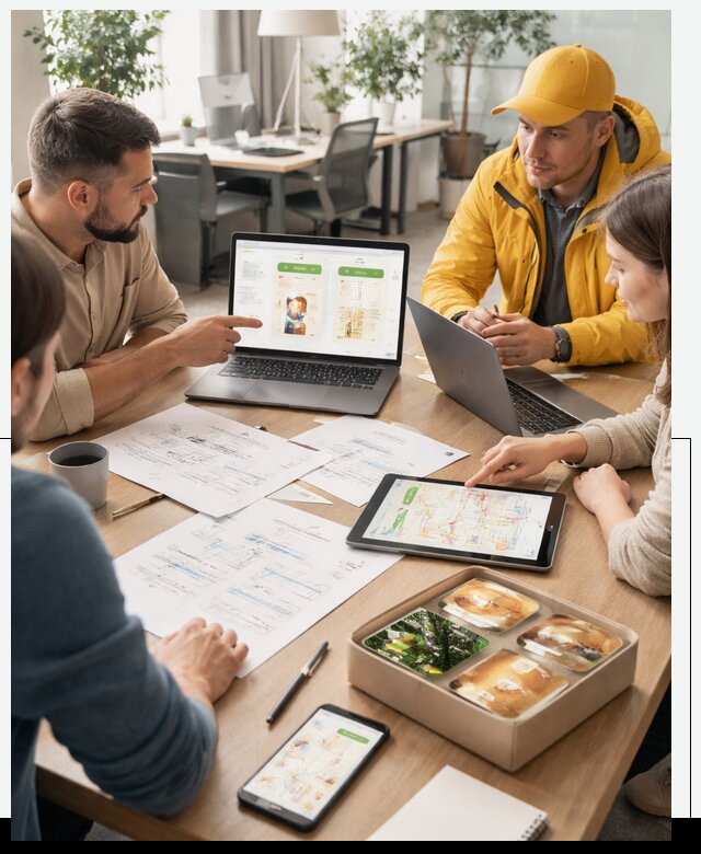 Разработка агрегатора доставки еды в Кулебаках от 15459 р., АвикейКлб