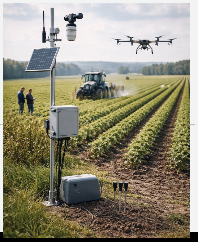 Разработка IoT мониторинга полей в Кулебаках от 8760 р. | АвикейКлб